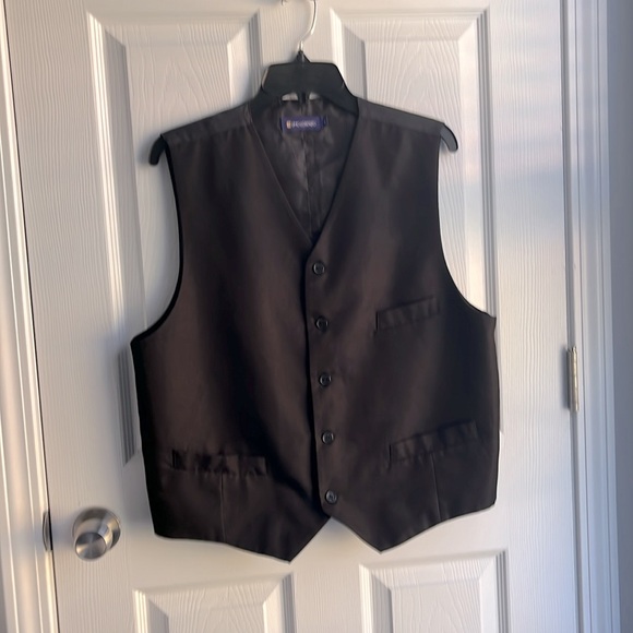 UMO LORENZO BLACK VEST L - Picture 2 of 9